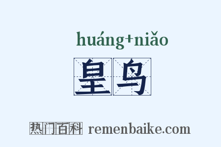 皇鸟是什么意思的图片